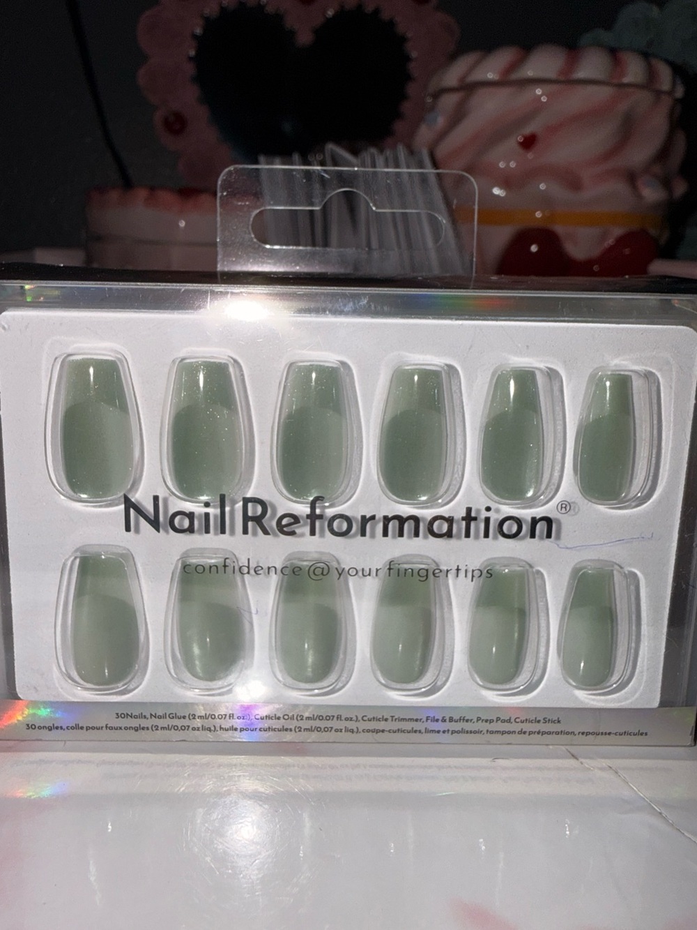 Nail Reformation “Tropicool” press on nail set